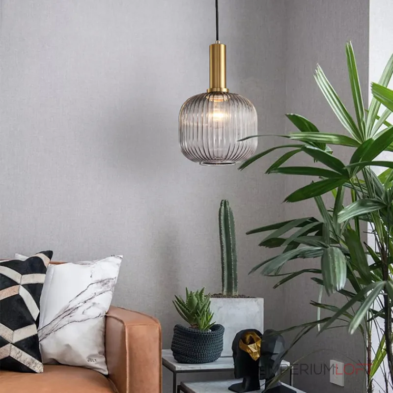 Подвесной светильник Ferm Living chinese lantern A Brass / Green от ImperiumLoft
