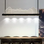 Подвесной реечный светильник MOUNT L150 от ImperiumLoft