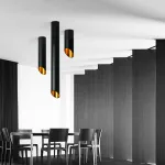 Потолочный светильник 45° lamps by Via H60 Black от ImperiumLoft
