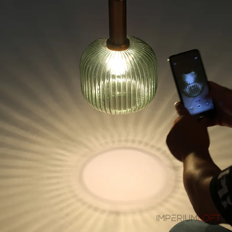 Подвесной светильник Ferm Living chinese lantern A Brass / Green от ImperiumLoft