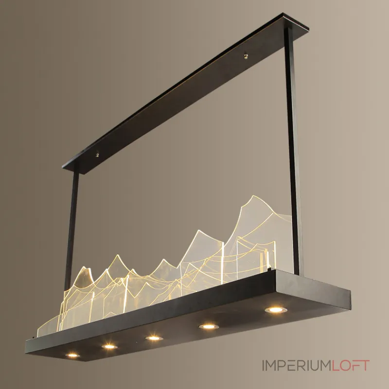 Подвесной реечный светильник MOUNT L150 от ImperiumLoft