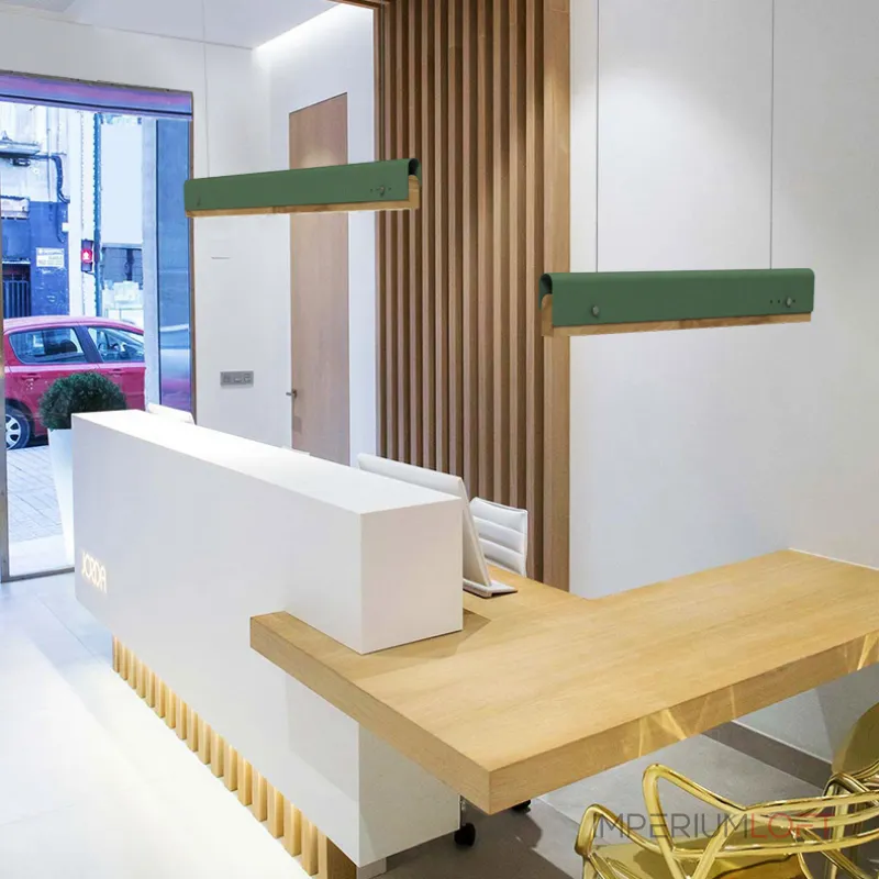 РЕЕЧНЫЙ ПОДВЕСНОЙ СВЕТИЛЬНИК BOOK 3 L90 Pink от ImperiumLoft