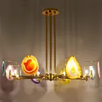 Люстра на штанге AGATE 4 Multicolored 10 от ImperiumLoft