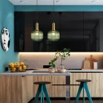 Подвесной светильник Ferm Living chinese lantern A Brass / Green от ImperiumLoft