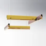 РЕЕЧНЫЙ ПОДВЕСНОЙ СВЕТИЛЬНИК BOOK 3 L90 Pink от ImperiumLoft