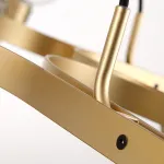 Подвесная люстра MONTALEMBERT by Studios 6 lamps Gold/Transparent