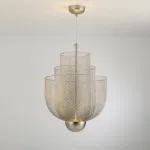 Подвесная люстра MESHMATICA D60 Gold от ImperiumLoft