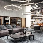 Подвесной кольцевой светильник PENTAGON D70 от ImperiumLoft