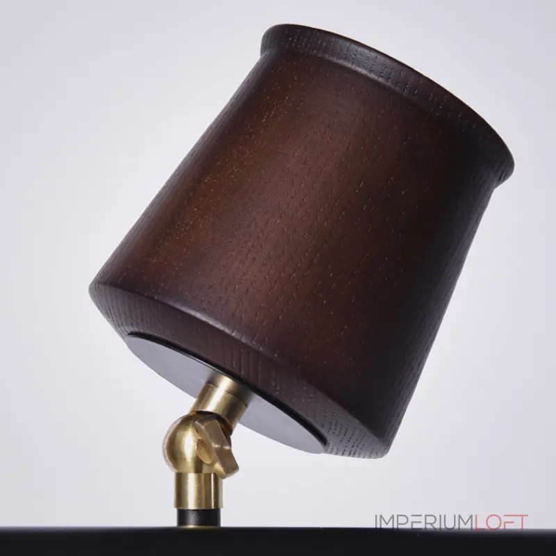 Подвесной реечный светильник CONNY L5 Light brown от ImperiumLoft