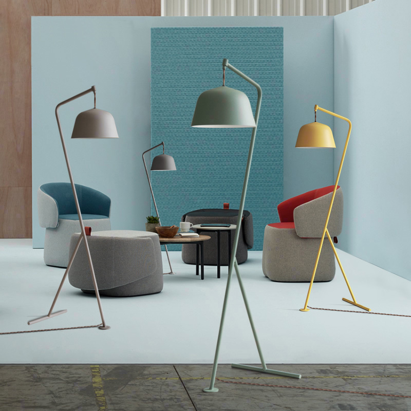 Торшер GESTELL Yellow от ImperiumLoft