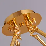 Люстра на штанге AGATE 4 Multicolored 10 от ImperiumLoft