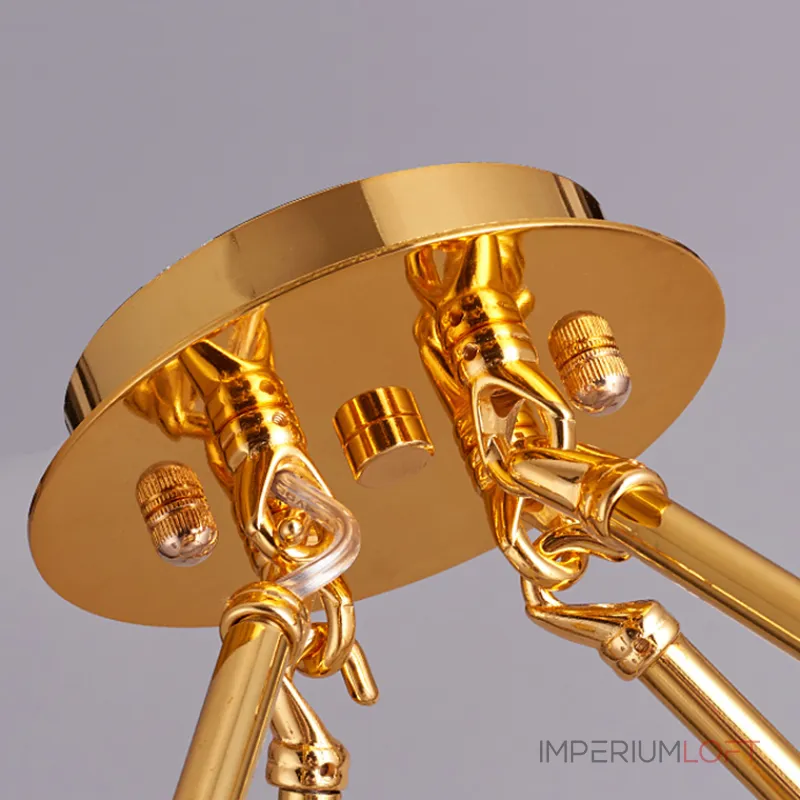 Люстра на штанге AGATE 4 Multicolored 10 от ImperiumLoft