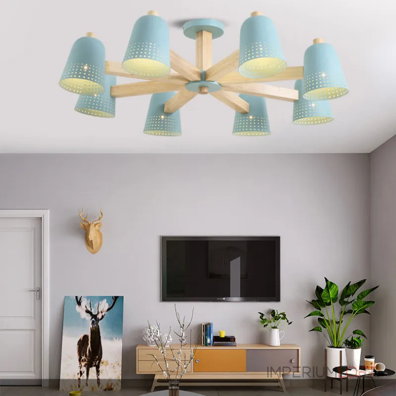 Потолочная люстра TRACERY 8 lamps