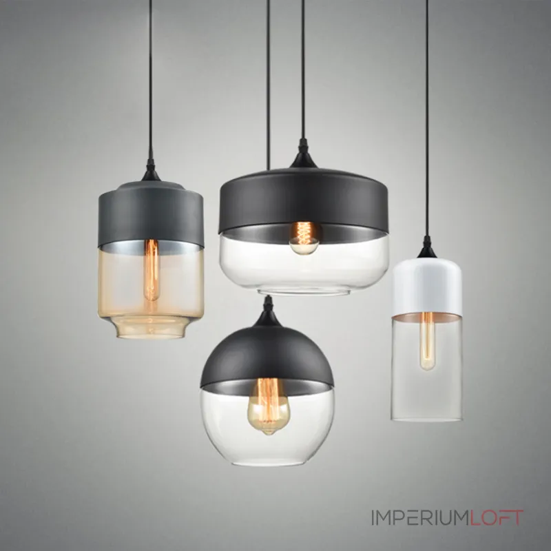 Подвесной светильник NORD D D25 White/Transparent от ImperiumLoft