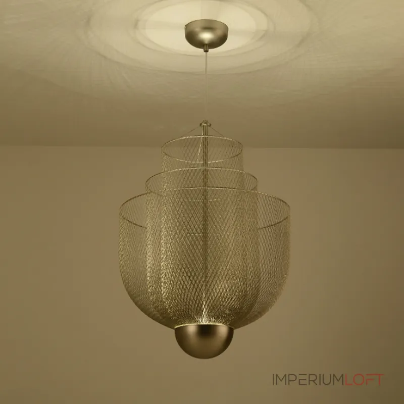 Подвесная люстра MESHMATICA D60 Gold от ImperiumLoft