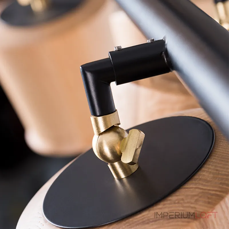 Подвесной реечный светильник CONNY L5 Light brown от ImperiumLoft