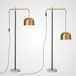 Торшер DOME Brass от ImperiumLoft