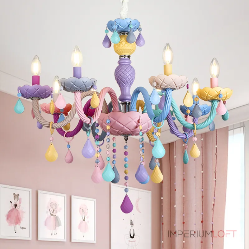 Подвесная люстра RAINBOW D80 от ImperiumLoft