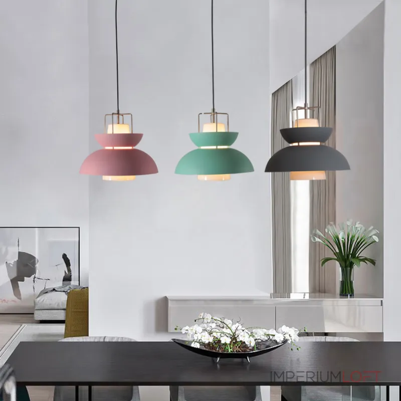 Подвесной светильник CORN D35 Pink от ImperiumLoft