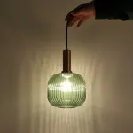 Подвесной светильник Ferm Living chinese lantern A Brass / Green от ImperiumLoft