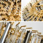 Люстра на штанге SMOKY D60