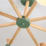 Потолочная люстра OLA D60,5 Green, Gray, White