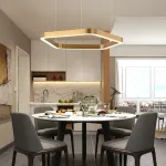 Подвесной кольцевой светильник PENTAGON D70 от ImperiumLoft