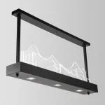 Подвесной реечный светильник MOUNT L150 от ImperiumLoft