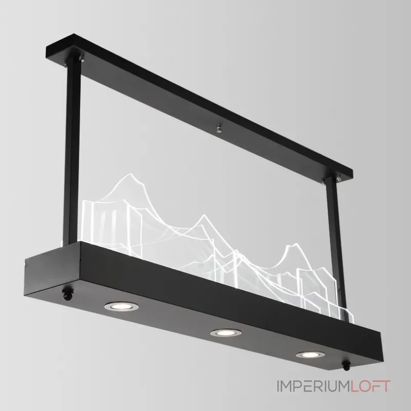 Подвесной реечный светильник MOUNT L150 от ImperiumLoft