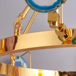 Люстра на штанге AGATE 4 Multicolored 10 от ImperiumLoft