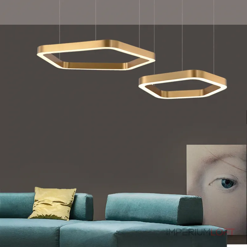 Подвесной кольцевой светильник PENTAGON D70 от ImperiumLoft Подвесной кольцевой светильник PENTAGON D70 от ImperiumLoft