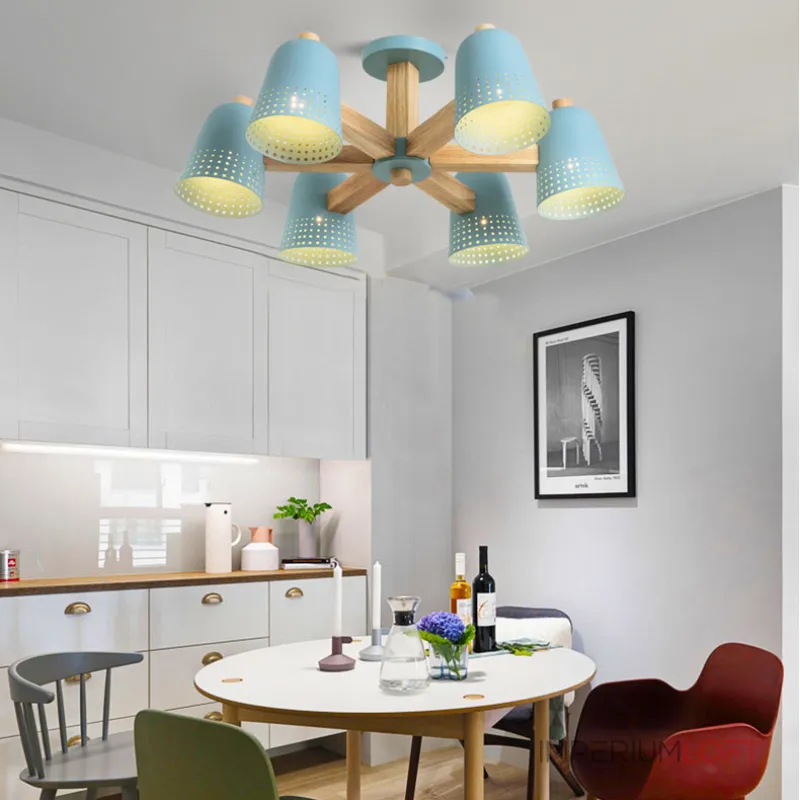 Потолочная люстра TRACERY 8 lamps
