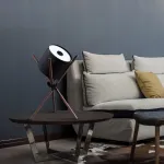 Настольная лампа SHIFT LAMP Dark Brown White от ImperiumLoft