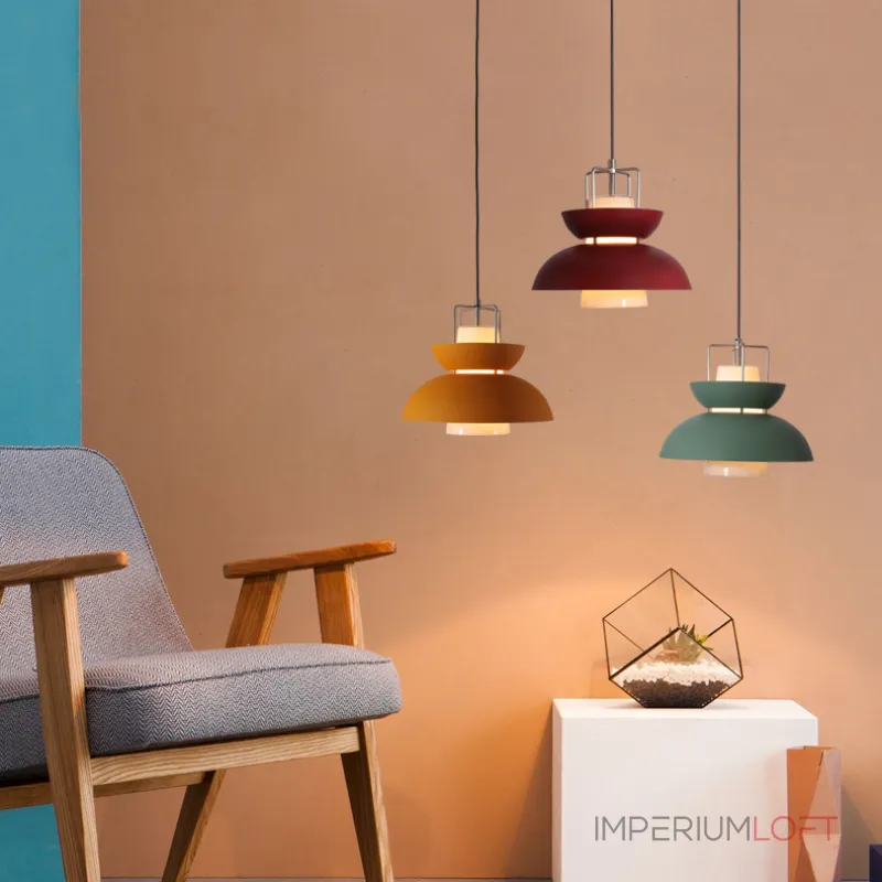 Подвесной светильник CORN D35 Pink от ImperiumLoft