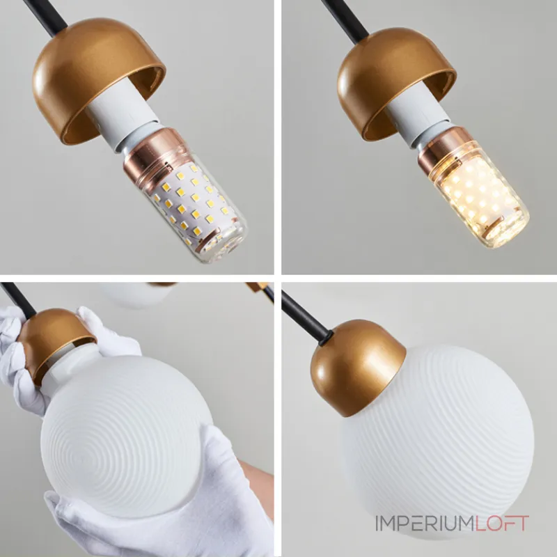 Потолочная люстра DUM L10 White