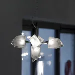 Люстра на штанге ICE 9 lamps Gold от ImperiumLoft