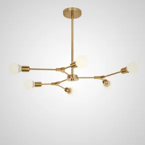 Люстра на штанге LATE D86 Gold