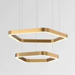 Подвесной кольцевой светильник PENTAGON D70 от ImperiumLoft