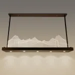 Подвесной реечный светильник MOUNT L150 от ImperiumLoft