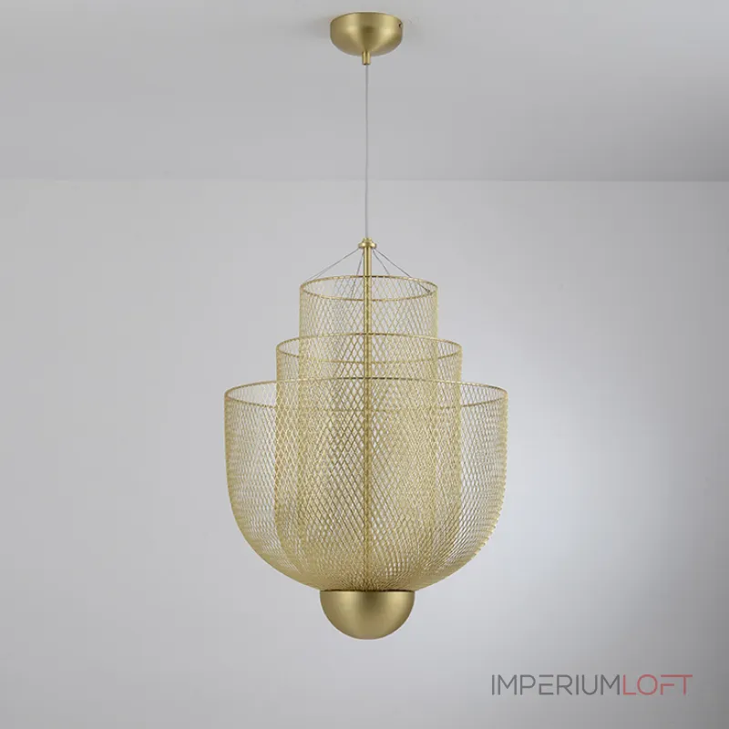 Подвесная люстра MESHMATICA D60 Gold от ImperiumLoft