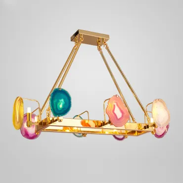 Подвесная люстра AGATE 4 Multicolored 8 Frame