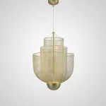 Подвесная люстра MESHMATICA D45 Gold от ImperiumLoft