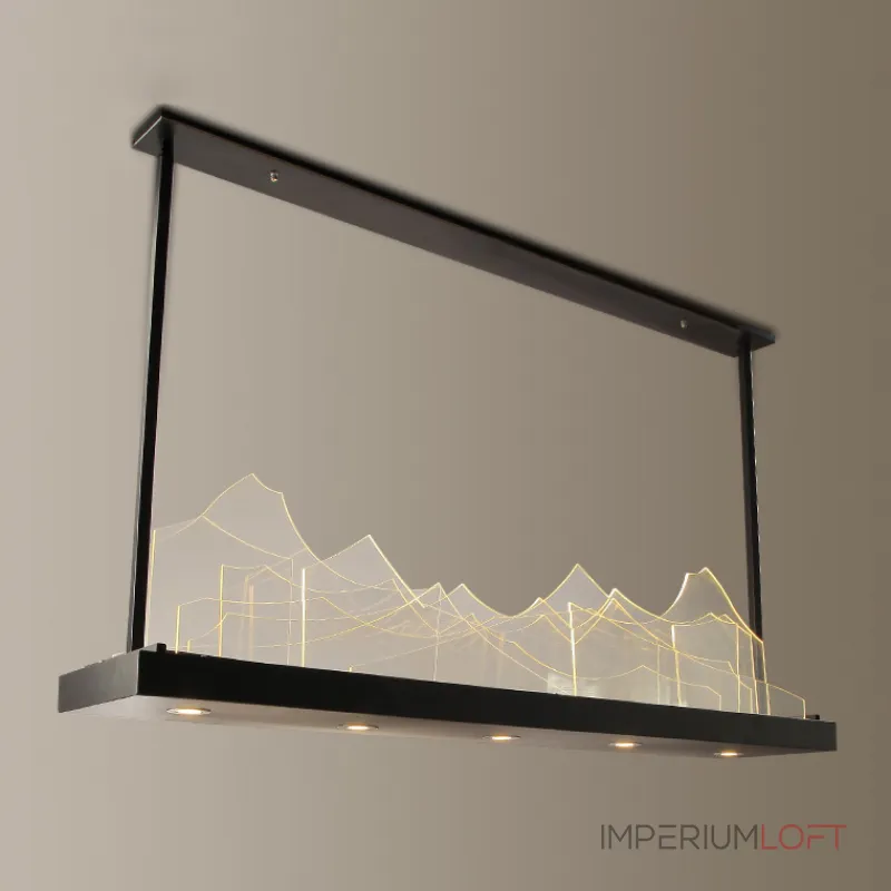 Подвесной реечный светильник MOUNT L150 от ImperiumLoft