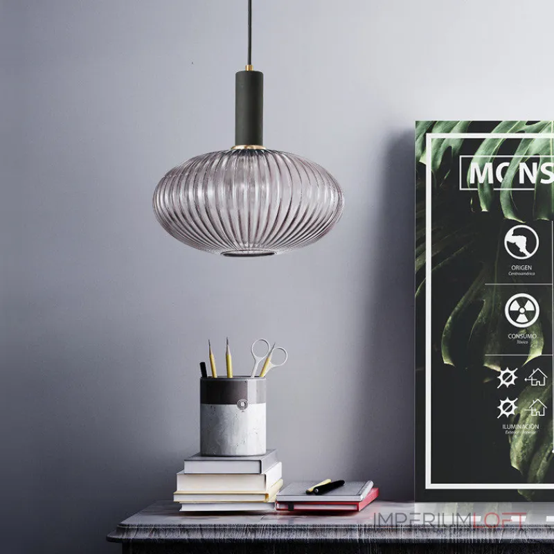 Подвесной светильник Ferm Living chinese lantern A Brass / Green от ImperiumLoft