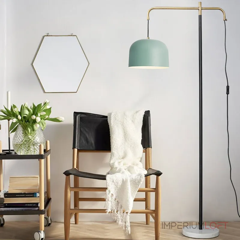 Торшер DOME Brass от ImperiumLoft