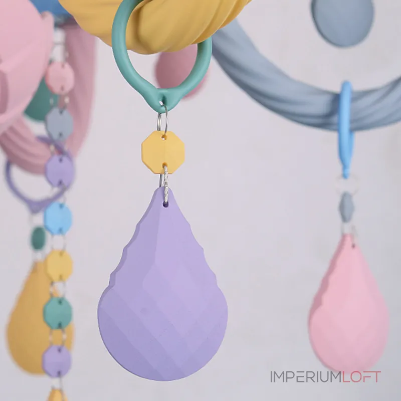 Подвесная люстра RAINBOW D80 от ImperiumLoft