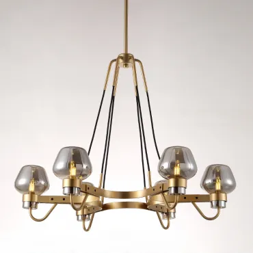 Подвесная люстра MONTALEMBERT by Studios 8 lamps Gold/Smoky