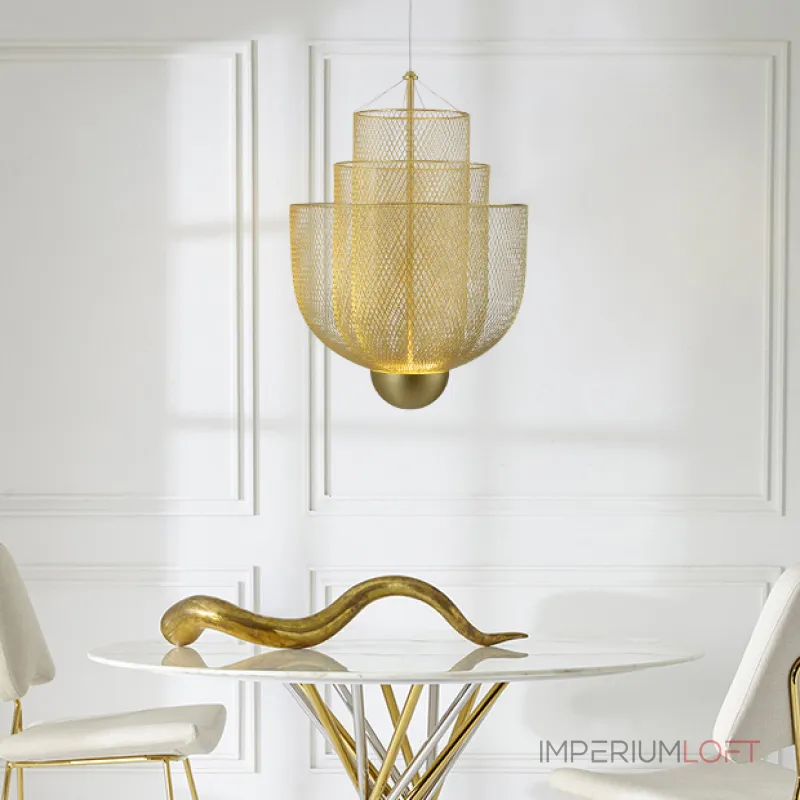 Подвесная люстра MESHMATICA D60 Gold от ImperiumLoft
