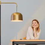 Торшер DOME Brass от ImperiumLoft