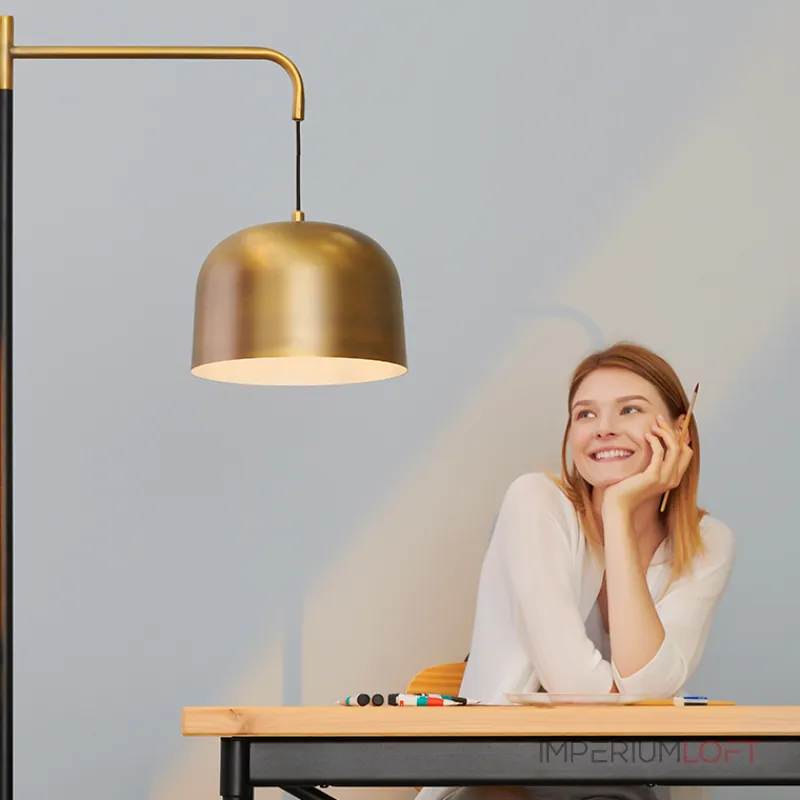 Торшер DOME Brass от ImperiumLoft
